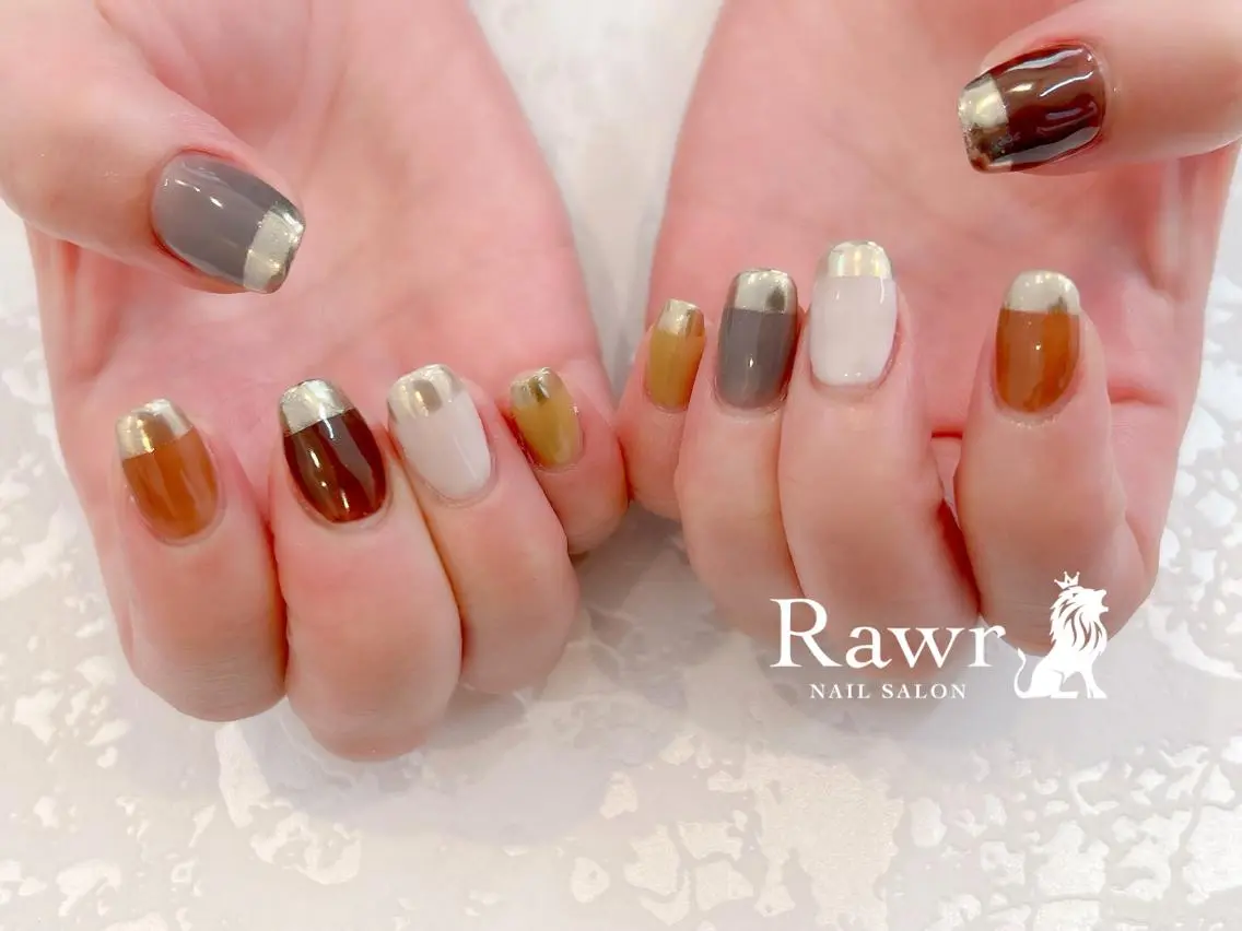 ネイル ハンドネイル Rawr / saoriのネイルデザイン