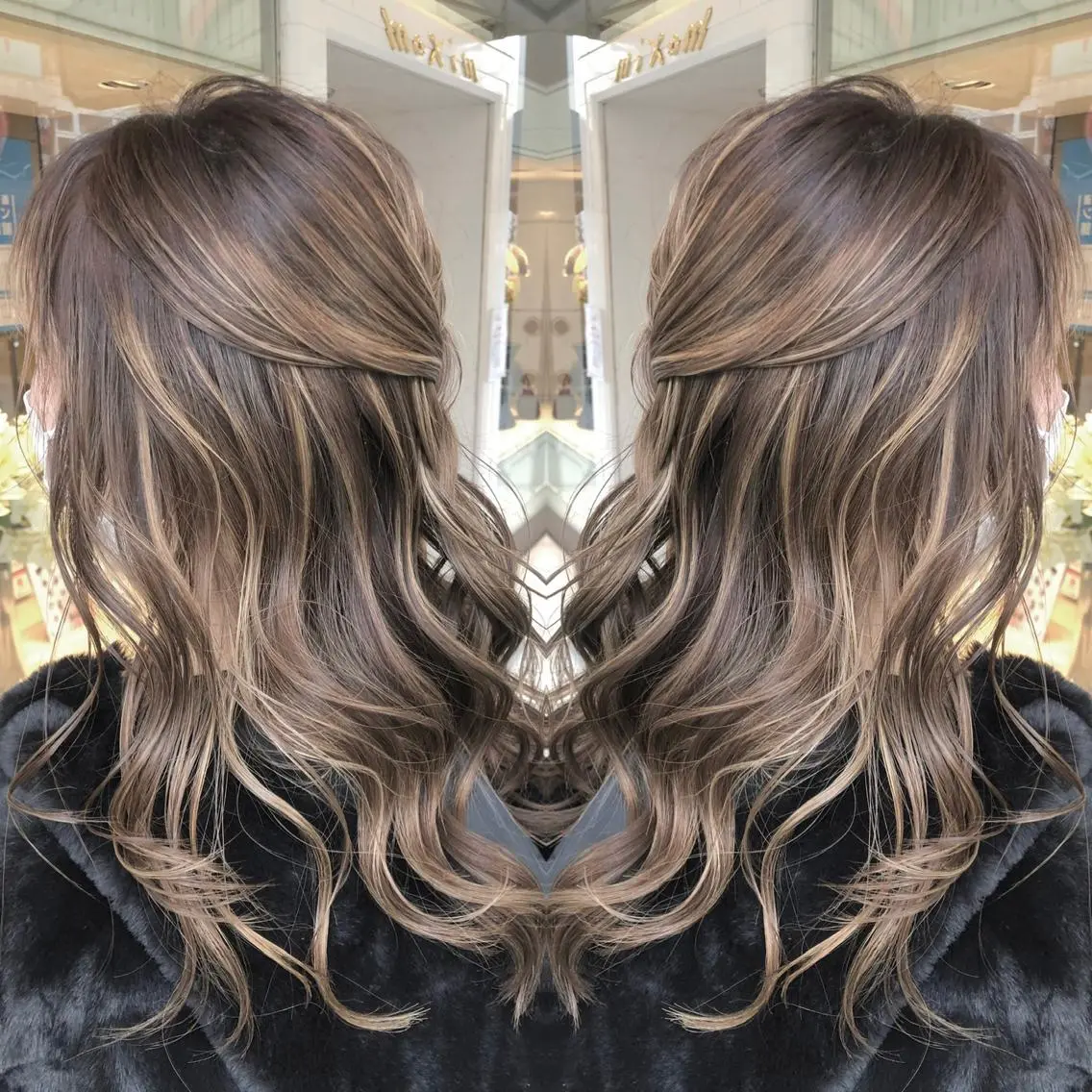 ロング カラー _ WHITE三宮店のヘアスタイル