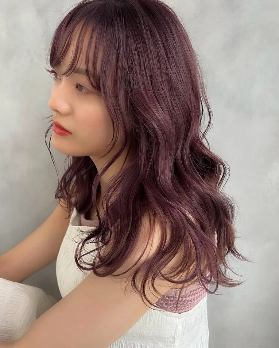 イルミナカラー【ダメージレス美髪艶カラー】+クイックトリートメント✨️ダメージを抑えてツヤ髪に🪄🫧の写真
