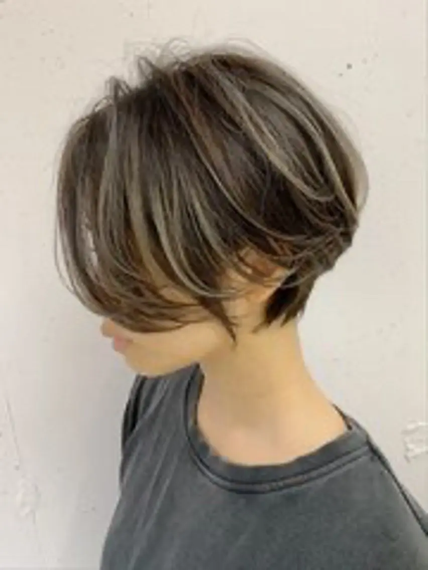 ショート 渋谷ショート、パーマ 美容師vain はるのヘアスタイル