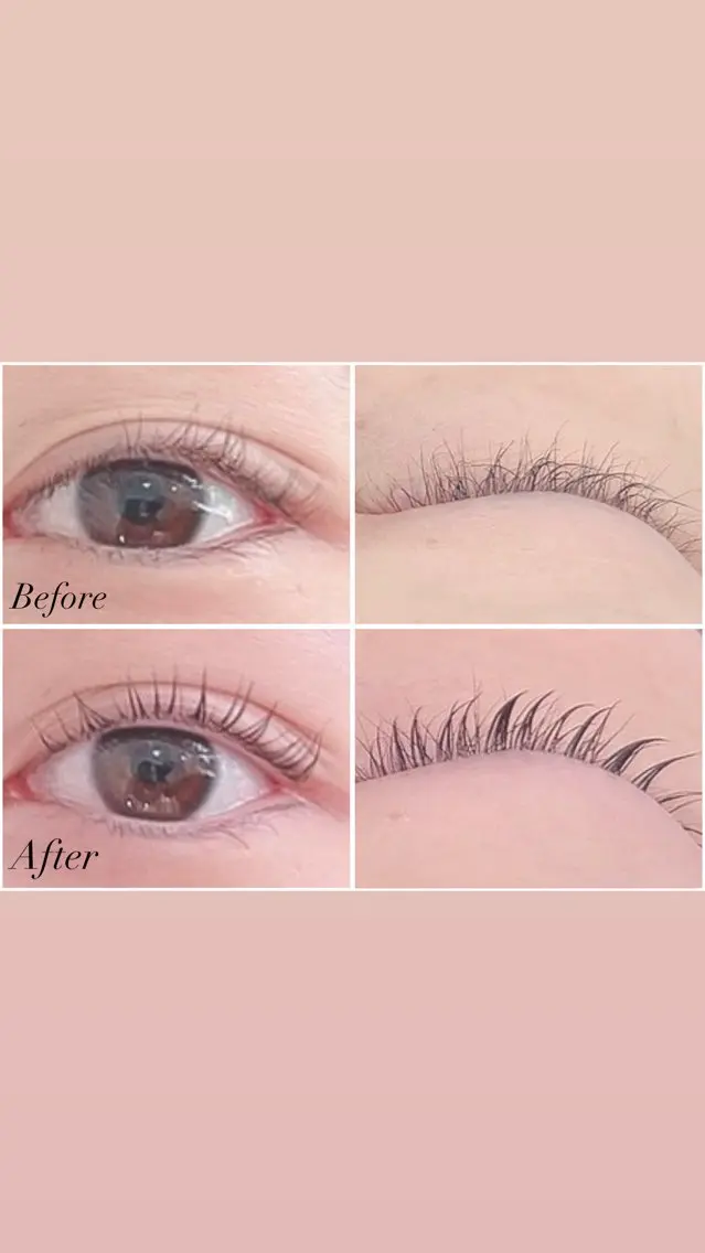 マツエク・マツパ パリジェンヌラッシュリフト 一重×まつ毛パーマ Beautyeyel ash京都中央口店のマツエク・マツパデザイン