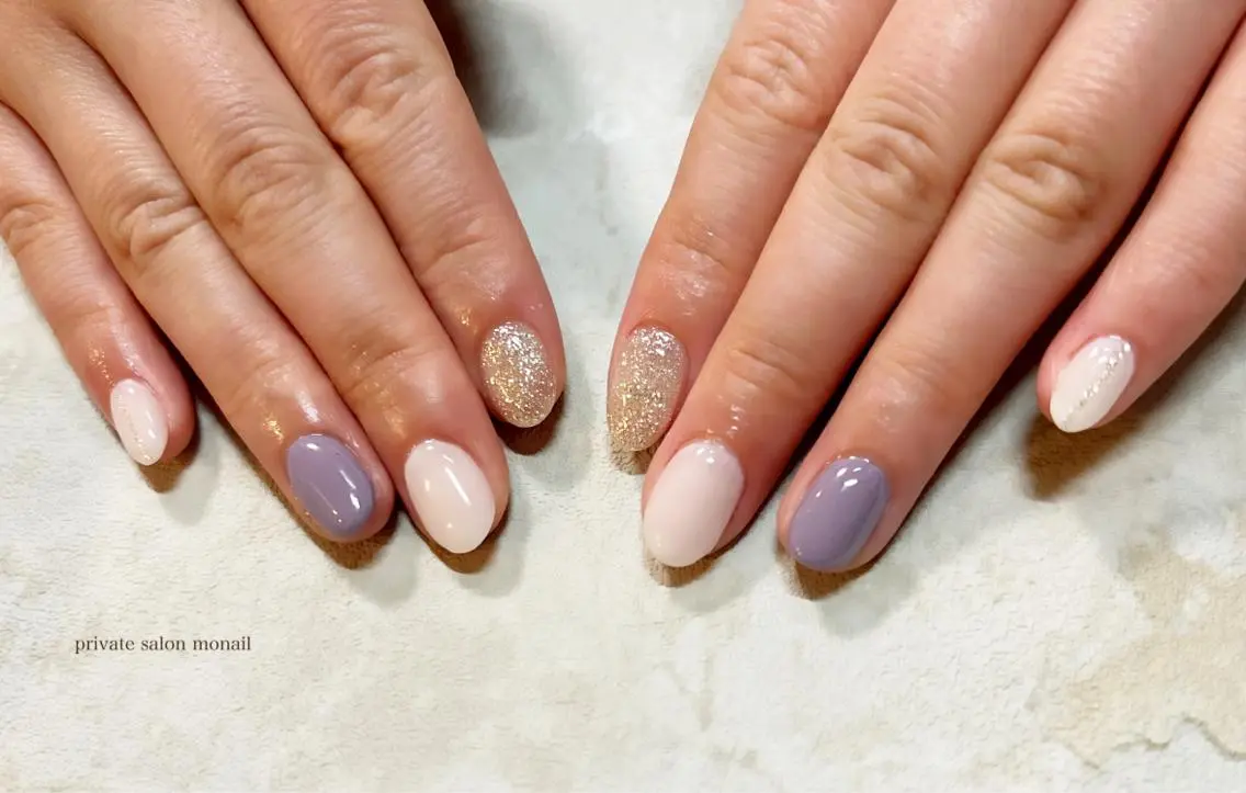 ネイル オフィスネイル ハンドネイル nail salon monailのネイルデザイン