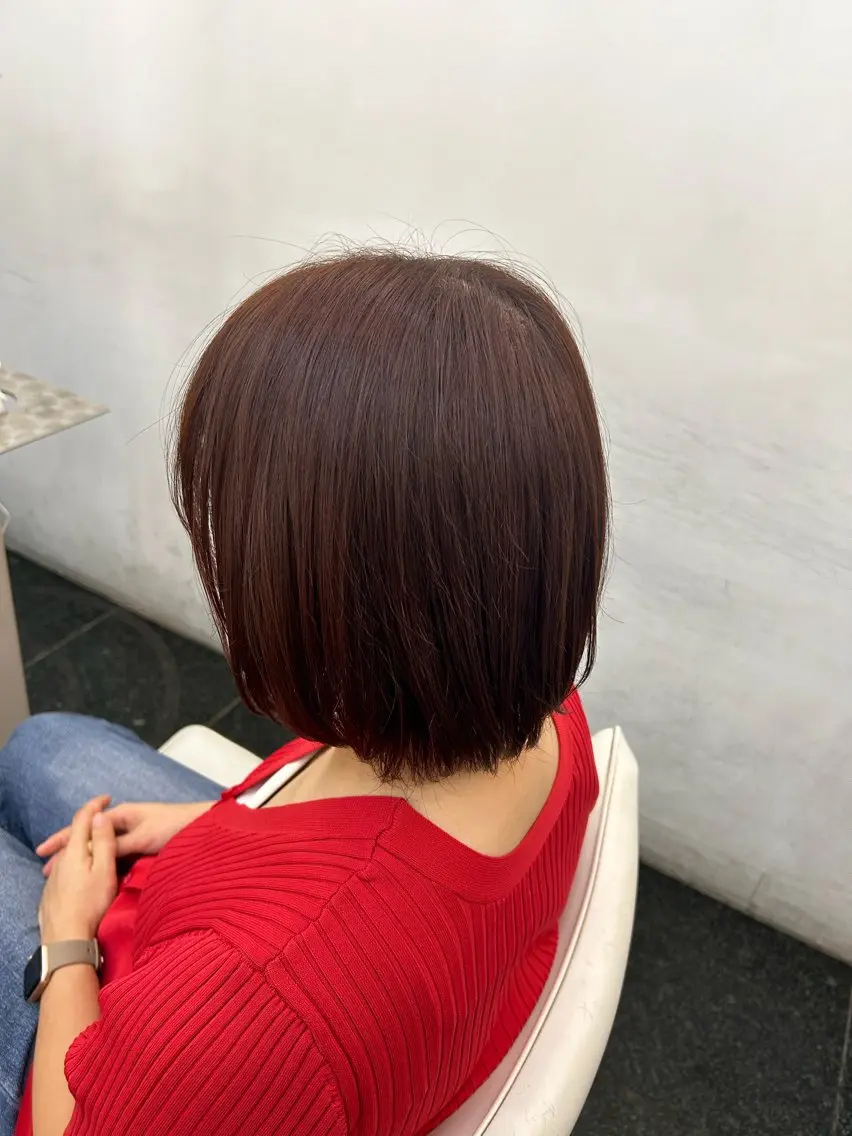 カラー ブラウンカラー ピンクカラー ヘアカラー ガーリー×韓国🎀 ⟡.·天野結良⟡.·のヘアスタイル