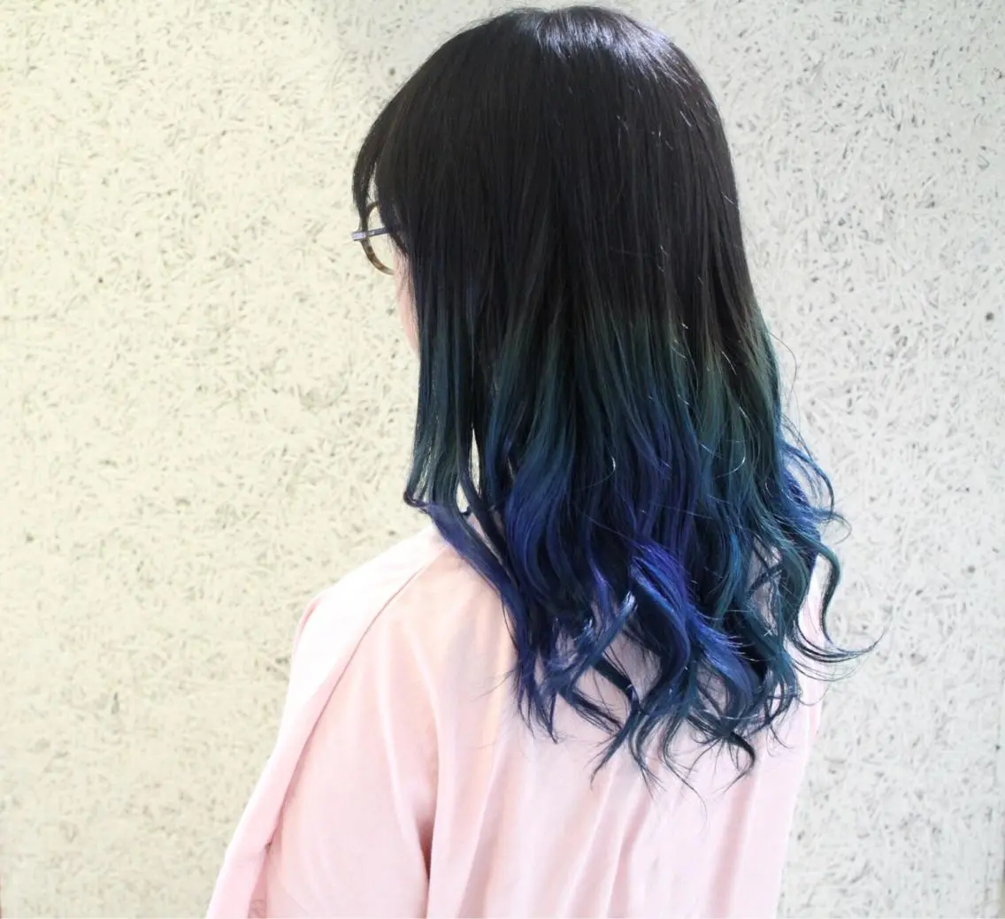 セミロング カラー creep hair nozomiのヘアスタイル