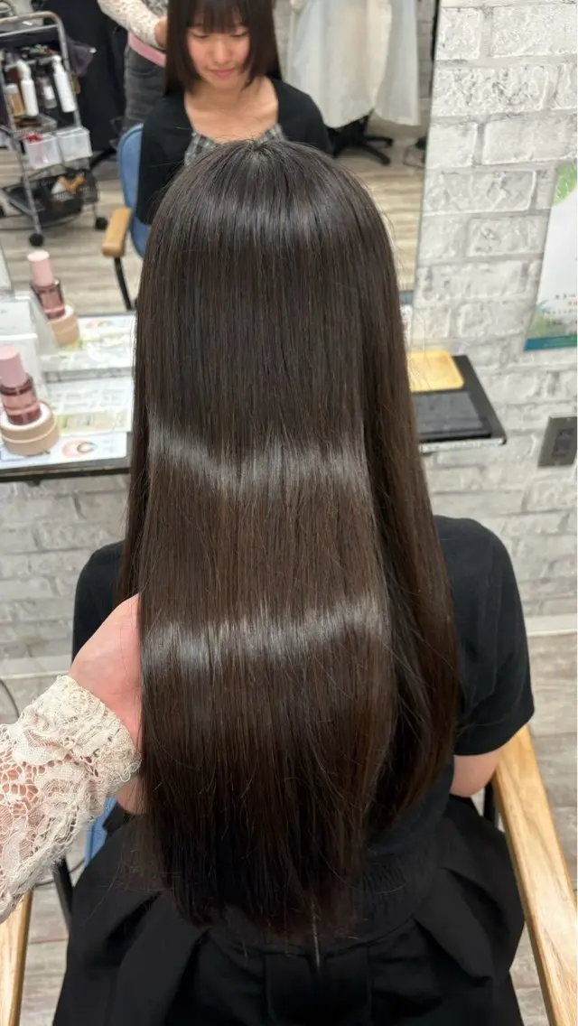【🫧アイロンダメージが気になる方🫧】💗似合わせカット&2stepトリートメント🕊️の写真