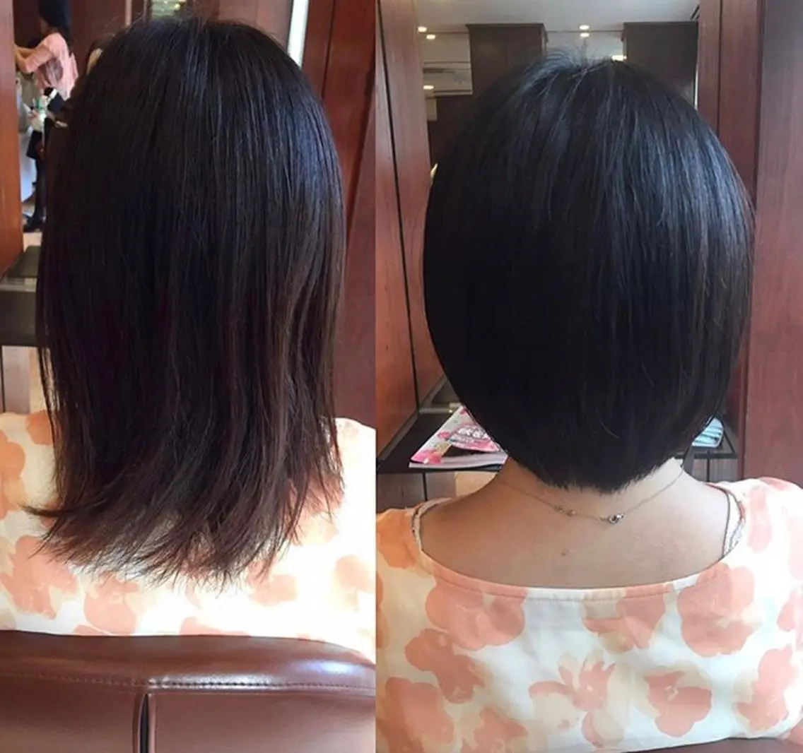 ショート ✂︎ショート、ボブ、 レイヤー🩵YUMIのヘアスタイル