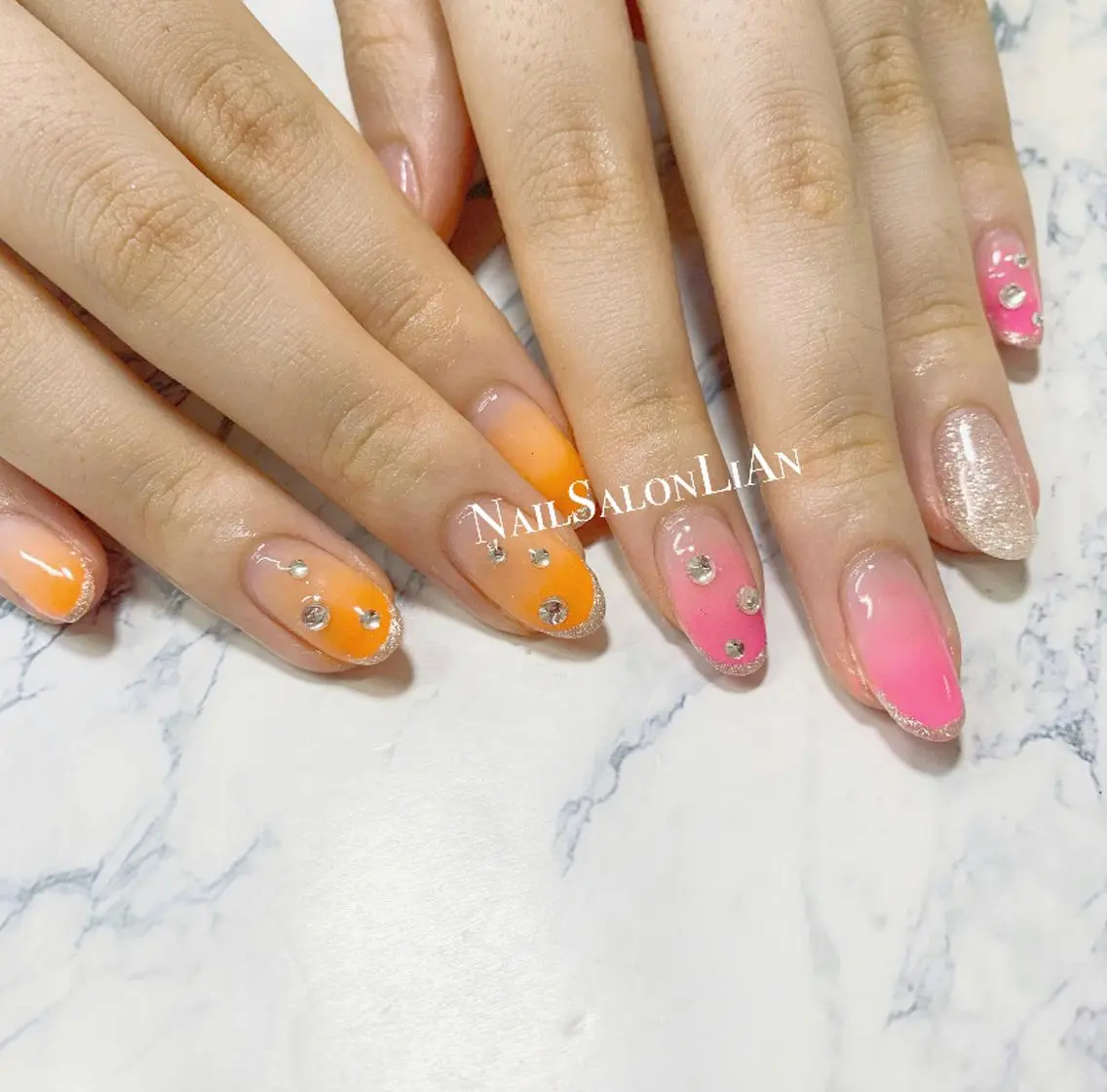 ネイル ハンドネイル NailSalon LiAnのネイルデザイン