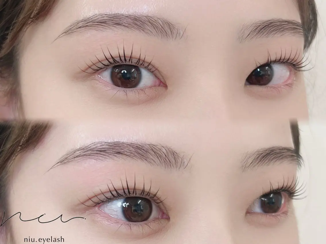 マツエク・マツパ ナチュラル niueyelash MIDORIのマツエク・マツパデザイン