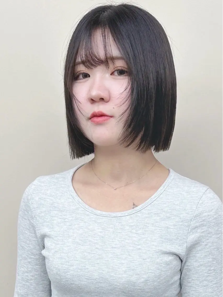 ショート カット トリートメント ボブ/ゆるふわ ボブパーマ/とういのヘアスタイル
