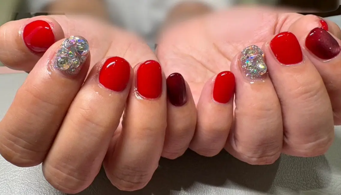 ネイル 持ち込み ハンドネイル Chaleur fleurのネイルデザイン