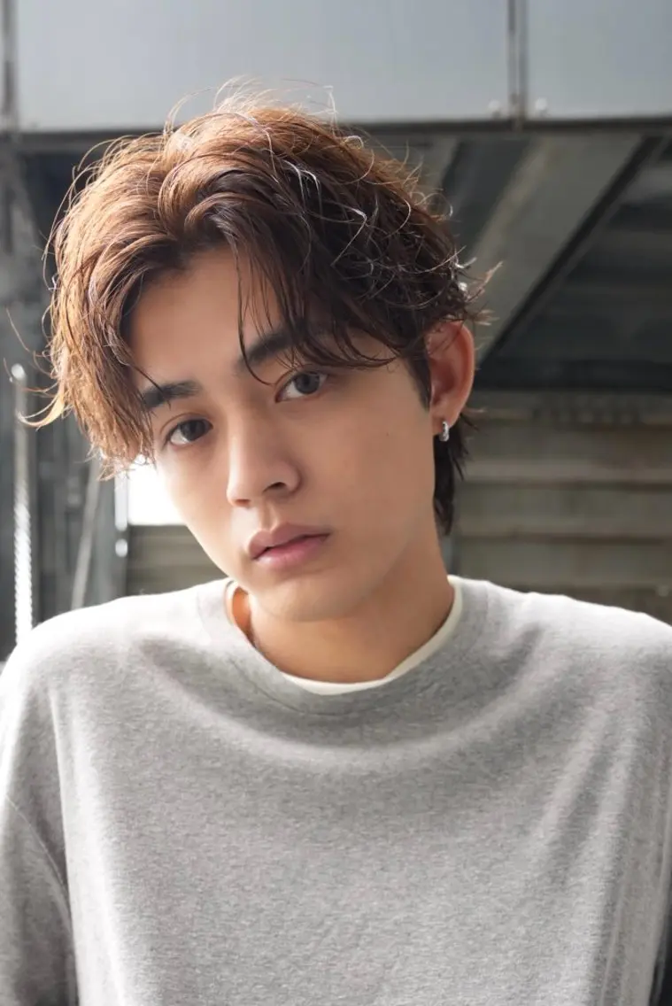 パーマ メンズ カット パーマ 安藤幹人 メンズパーマのヘアスタイル