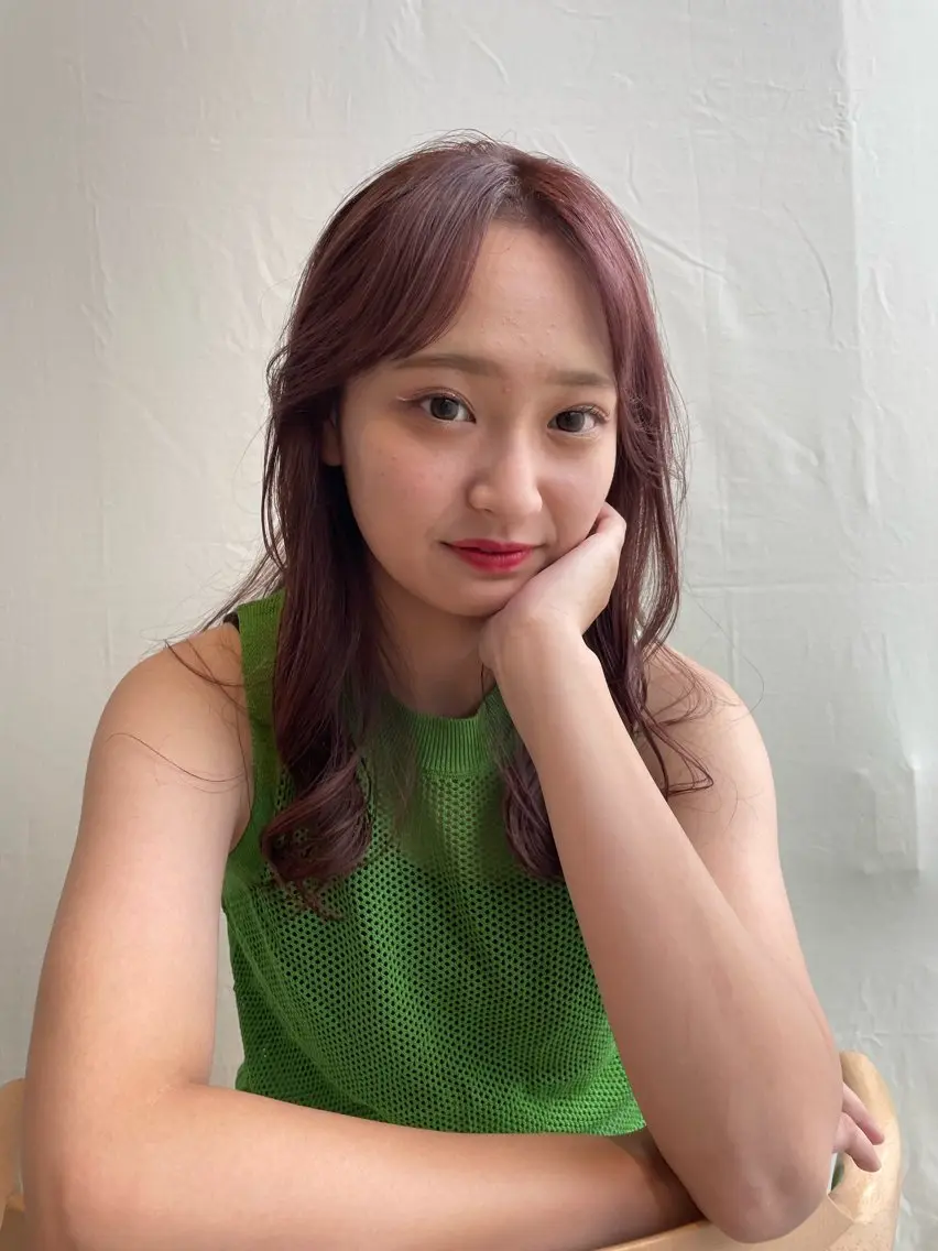 セミロング カット ヘアカラー トリートメント 🌿髪質改善🌿艶髪 透明感🌿karenのヘアスタイル