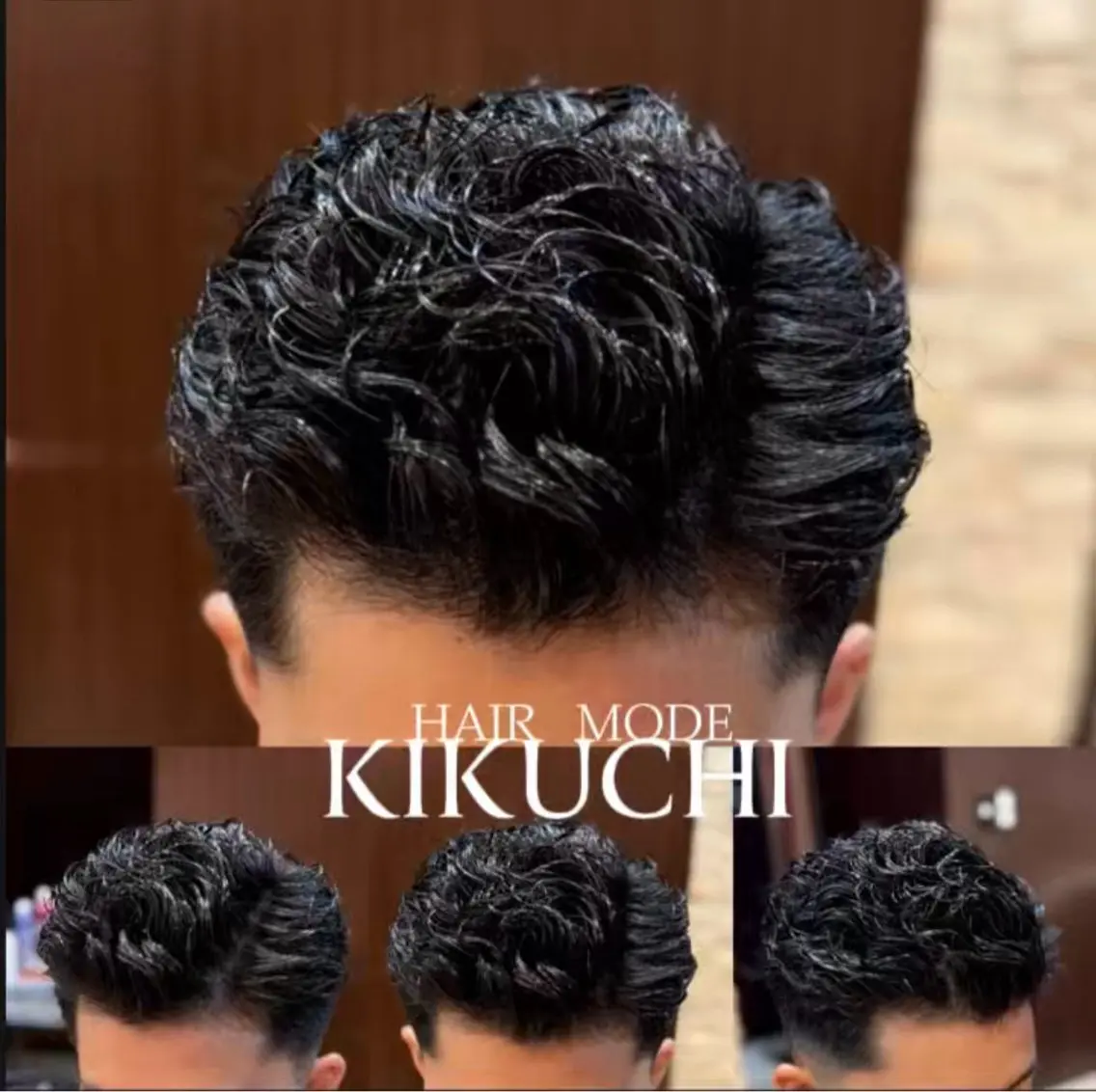 ショート カット パーマ 木下 翼のヘアスタイル