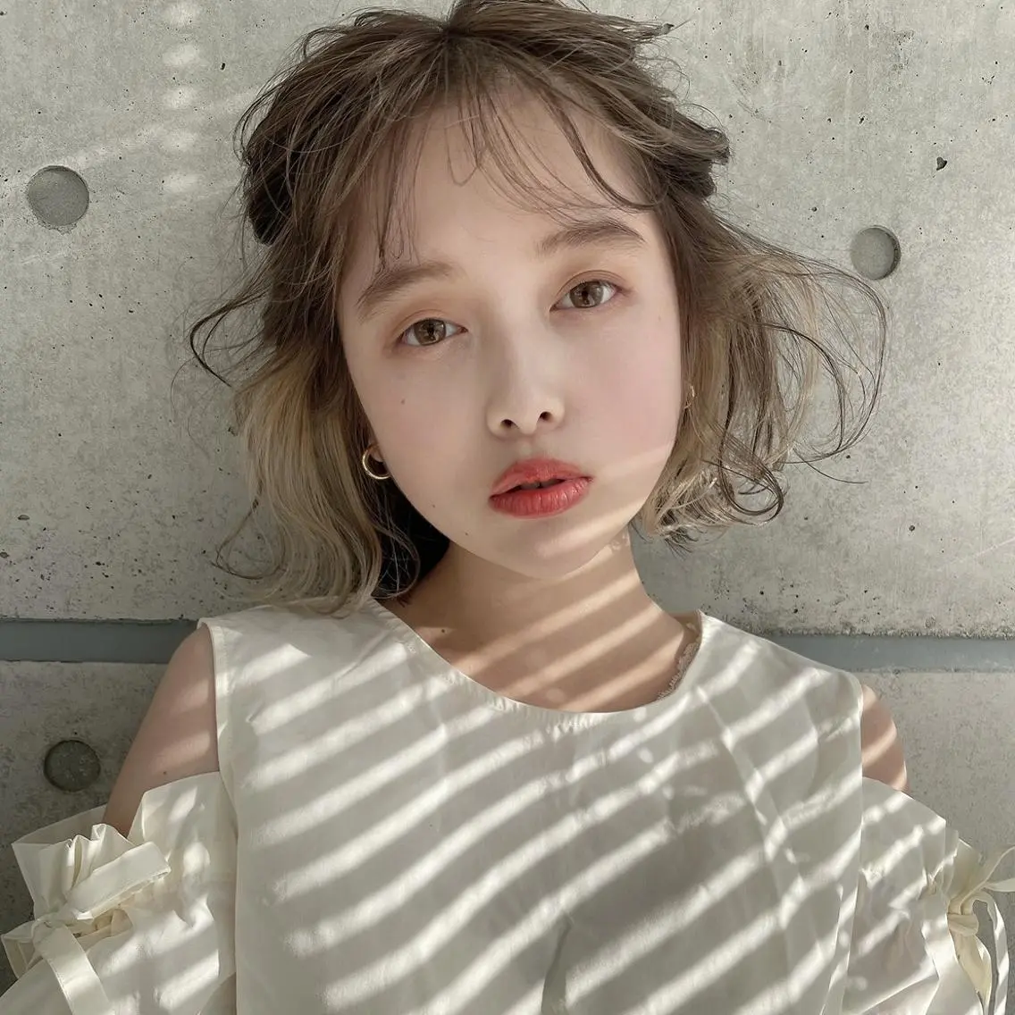 カラー ショート カット トリートメント ヘッドスパ ヘアセット ［THEATER 仙台店🌼］公式のヘアスタイル