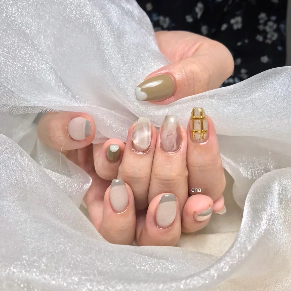 ネイル ハンドネイル chai nail _ai📍鶴橋/桃谷のネイルデザイン
