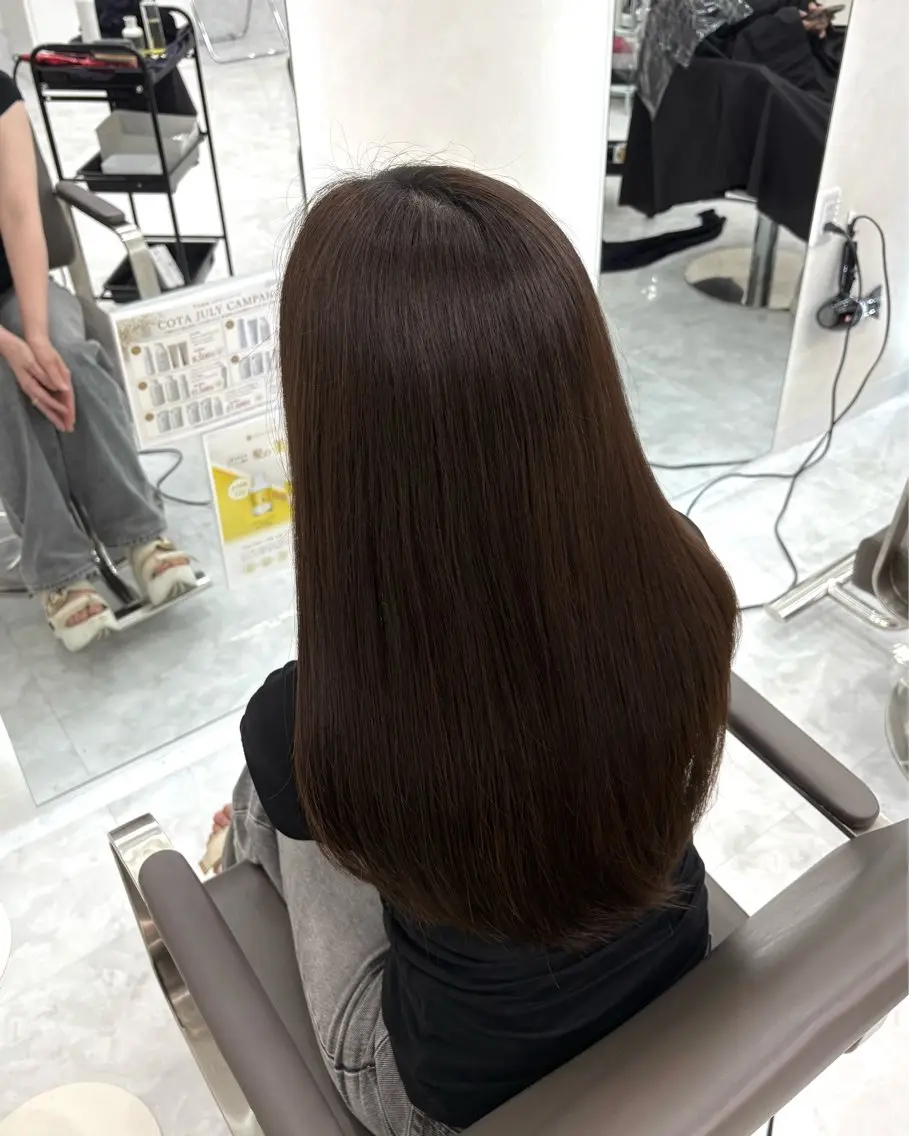ロング トリートメント ヘアカラー トリートメント いずみ 🌟モデル募集中🌟のヘアスタイル