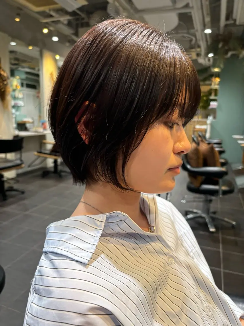 ショート オーガニックカラー/ 表参道/ルカのヘアスタイル