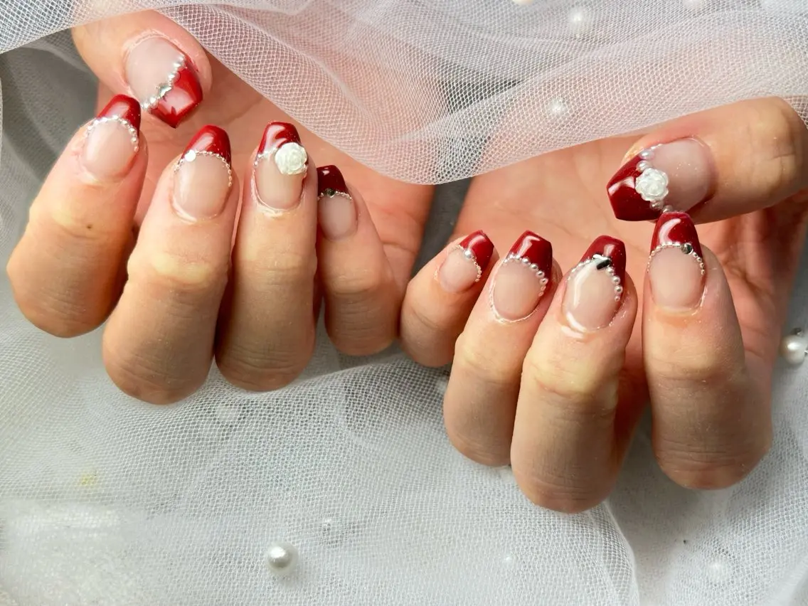 ネイル ハンドネイル Queennail 北堀江AYAのネイルデザイン