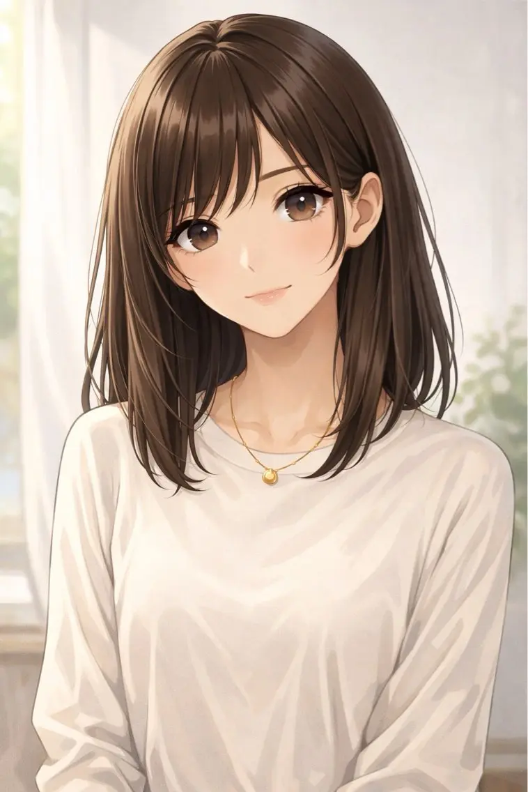 縮毛矯正全頭の写真
