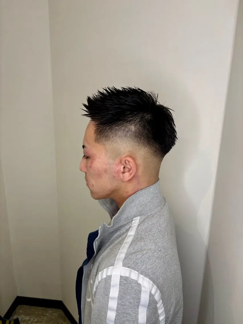 メンズ カット パーマ aDALil川越 😎AZUSAのヘアスタイル