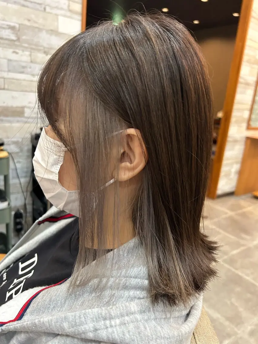 カラー 木庭 愛莉のヘアスタイル