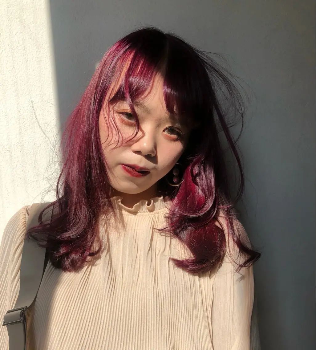 ダブルカラー(ブリーチなし) / +¥1500でトリートメント追加できます！の写真