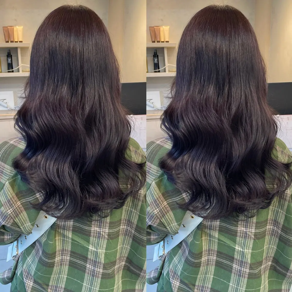 ロング カラー ブリーチなしカラー kana🐱のヘアスタイル