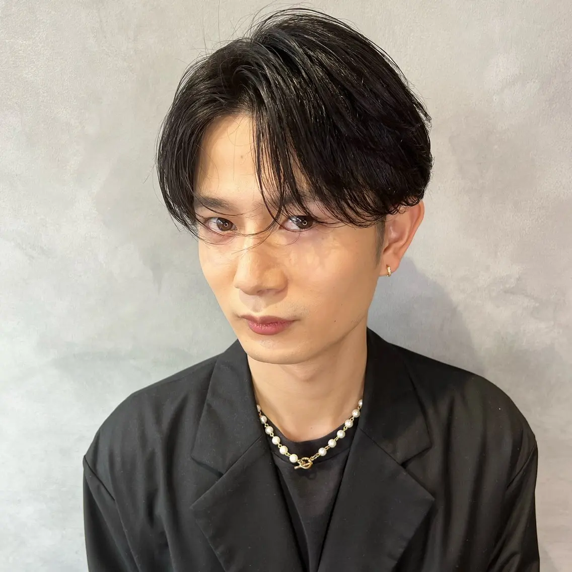 ミディアム ALLYS 中島史優のヘアスタイル