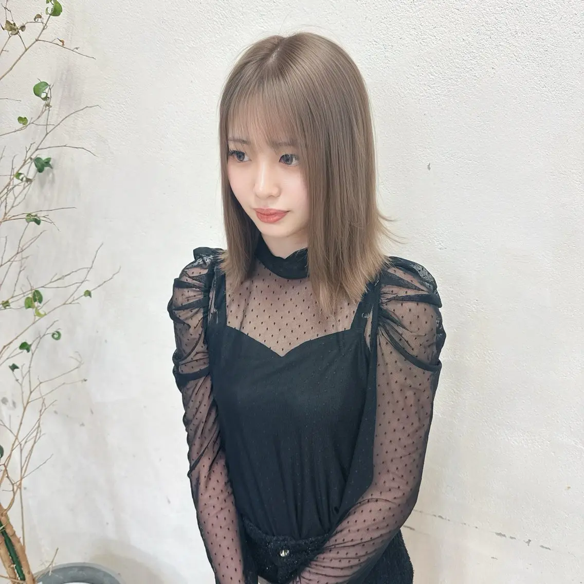 ミディアム カラー ブリーチ ケアブリーチ ヘアカラー トリートメント ブリーチの神 KYONのその他イメージ