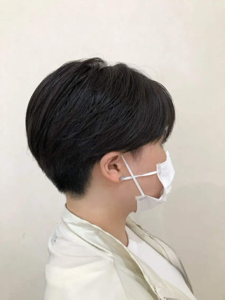 ショート カラー ハンサムショート ショートヘア 佐々木 政徳のヘアスタイル