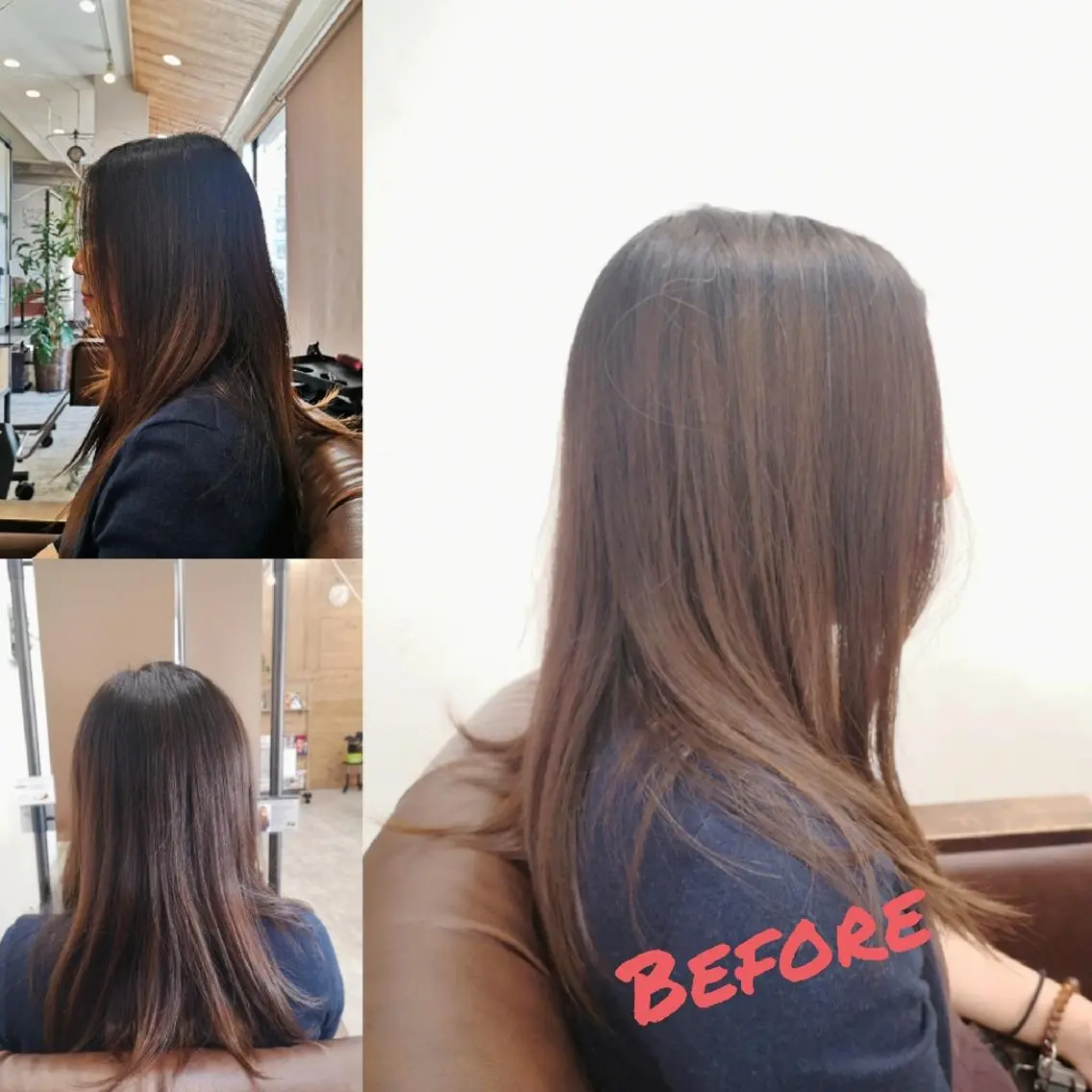 カラー セミロング N°emirai溝口 MG 🌈梶谷龍吾のヘアスタイル