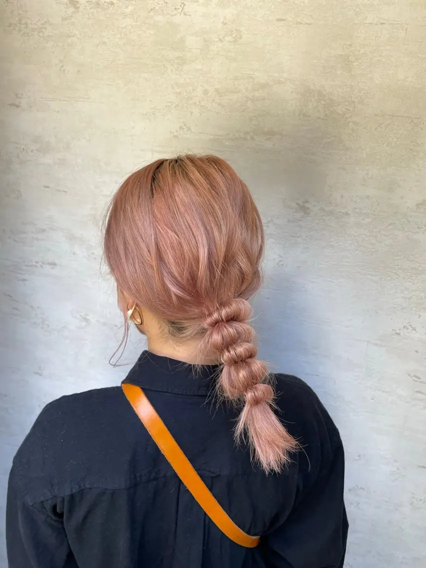 ミディアム まつお ゆいのヘアスタイル