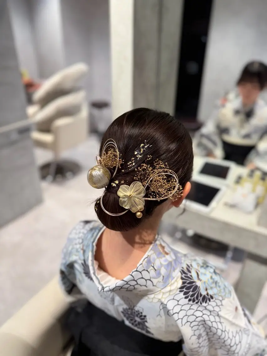 【ミニモ限定価格✨️】ヘアセット・ヘアアレンジの写真