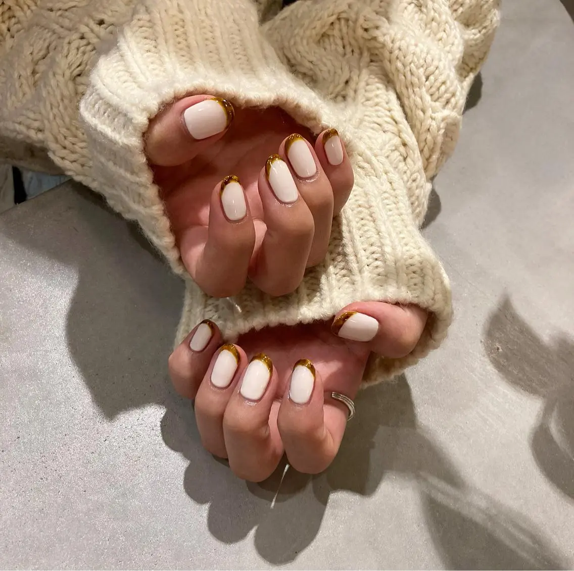 ネイル アートネイル ジェルネイル マグネットネイル 持ち込み ハンドネイル nail salon Soeurのネイルデザイン