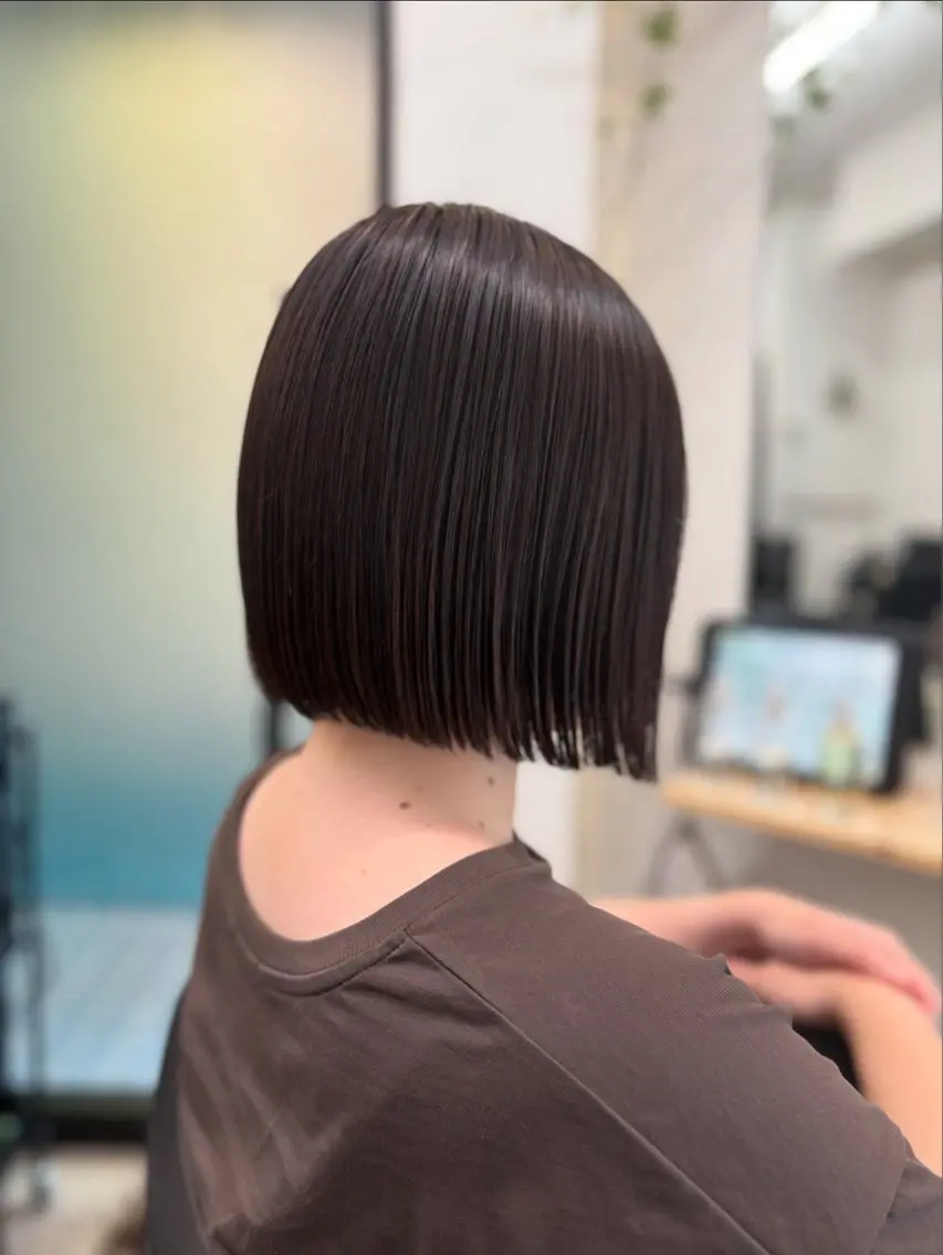 ショート カット 縮毛矯正 【髪質改善✨】 sanaのヘアスタイル