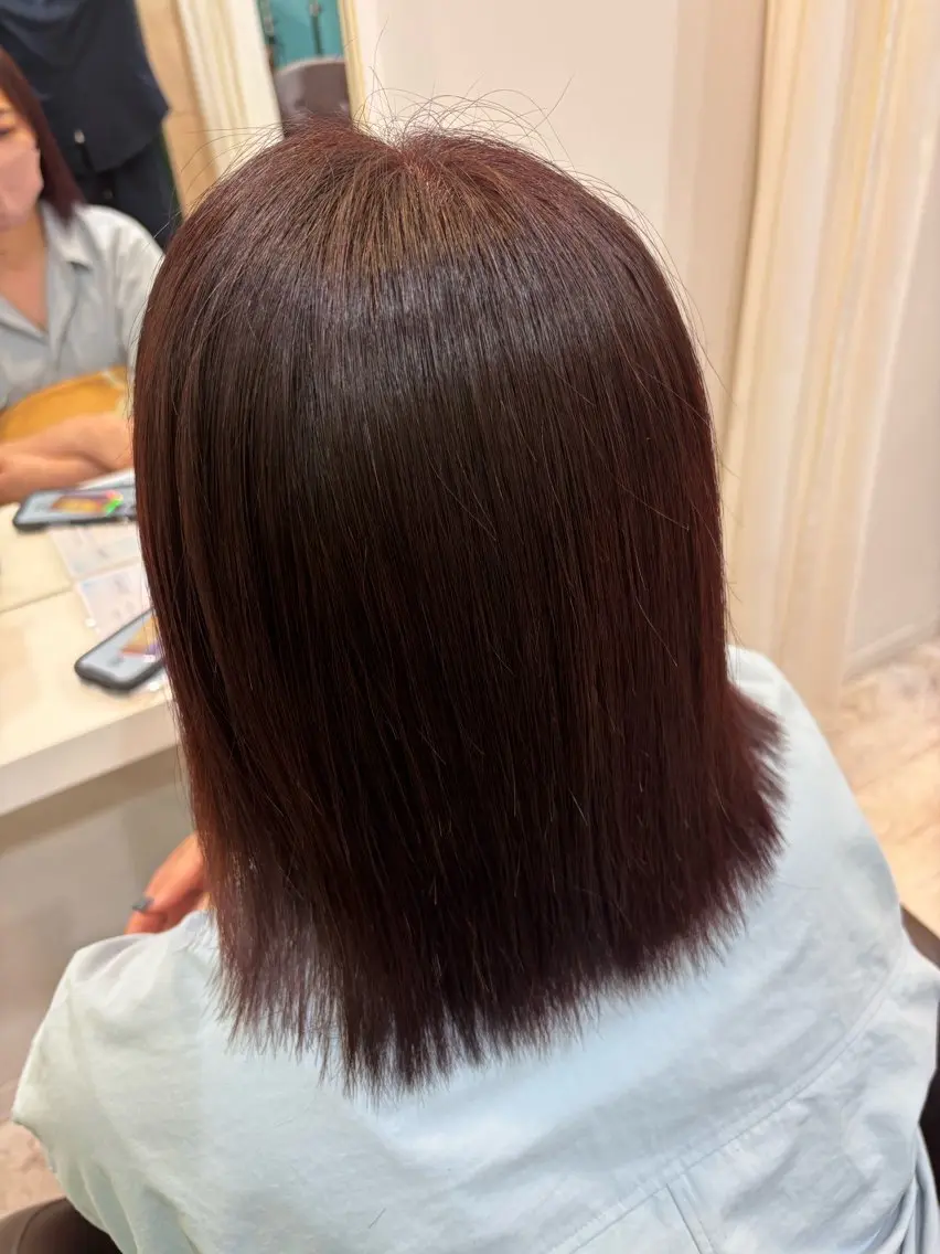 カラー 長沼 愛莉のヘアスタイル