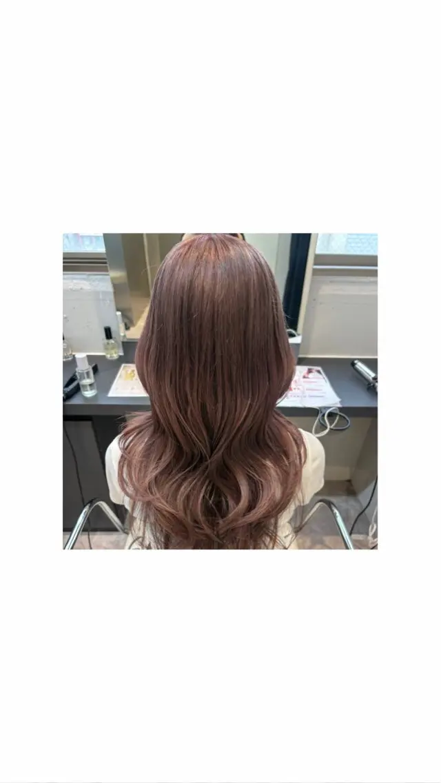 ロング カラー 🍀カラー特化透明 感ベージュ|けいなのヘアスタイル