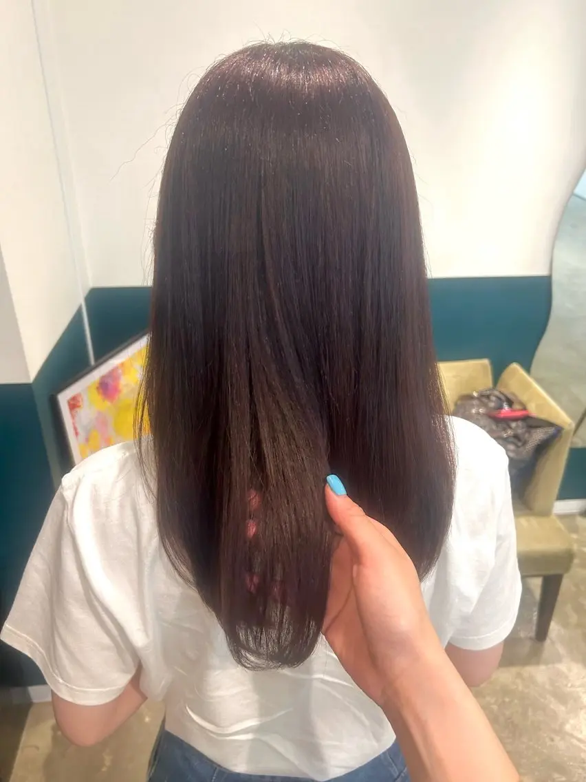 🪡color +4stepオージュアtreatmentの写真