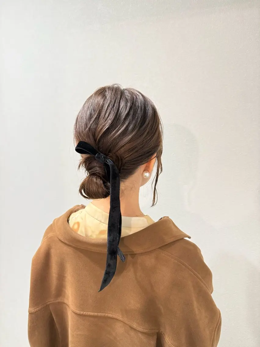 セミロング ヘアセット see. アズサのヘアスタイル