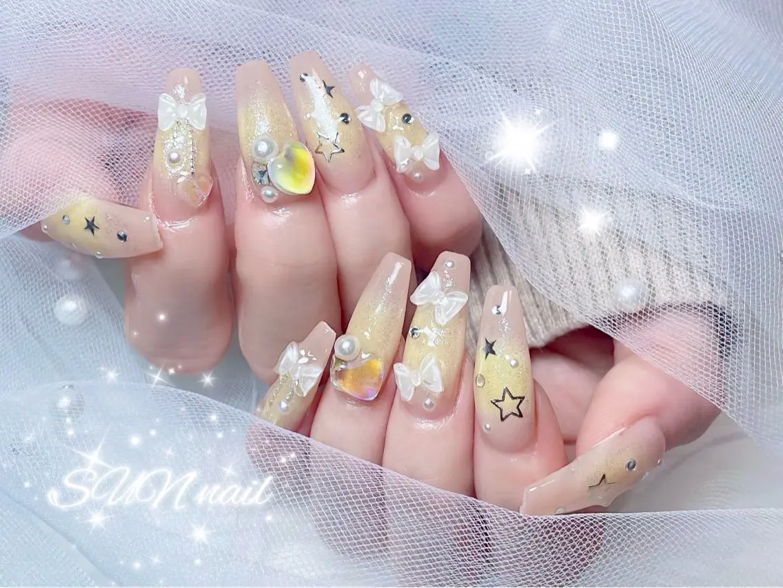 ネイル ハンドネイル ハンドケア SUN nail上本町のネイルデザイン