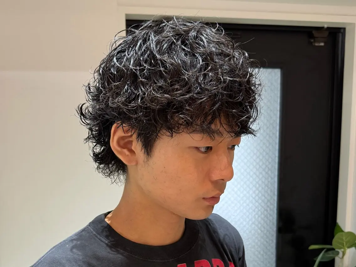 メンズ カット パーマ 大宮/メンズパーマ 関勇也のヘアスタイル