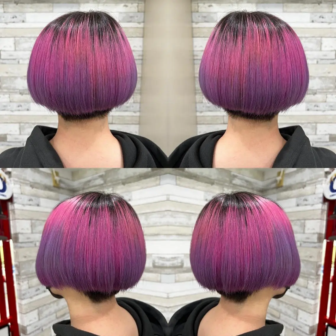 ショート カラー ヘアカラー トリートメント ✨️眉毛、派手髪、 ハイトーンShinの眉毛・アイブロウイメージ