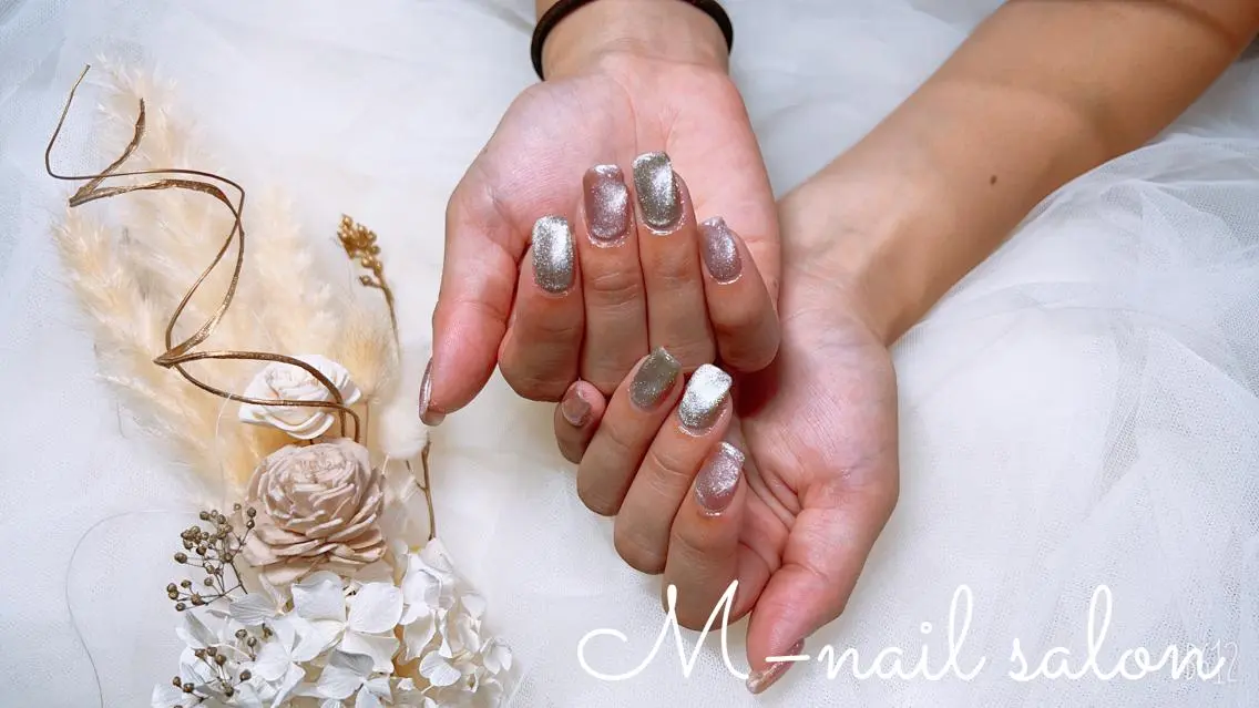 ネイル シンプルネイル M_ nail salonのネイルデザイン