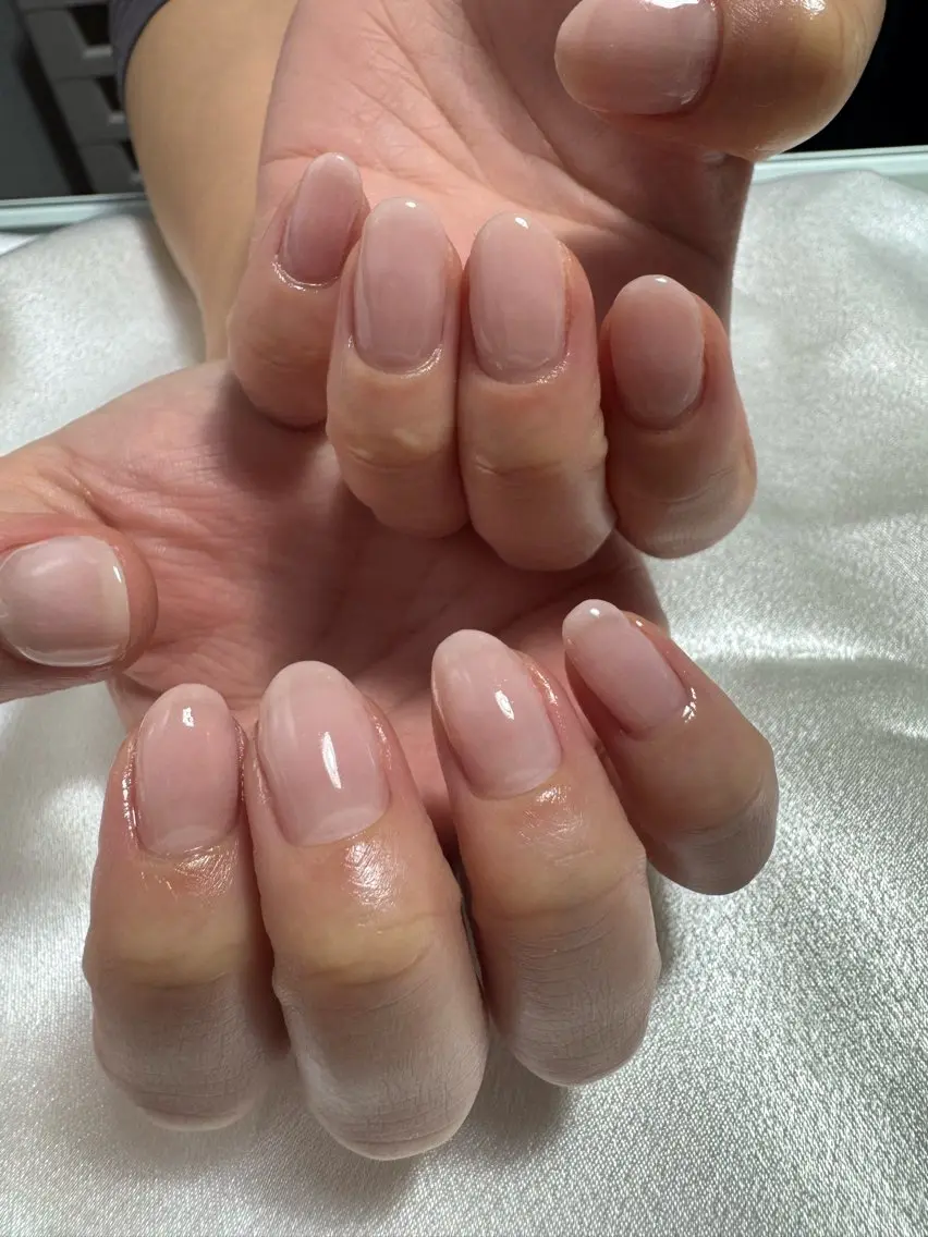 HANDnail💚グラデorフレンチ（オフあり、ケア込み）の写真