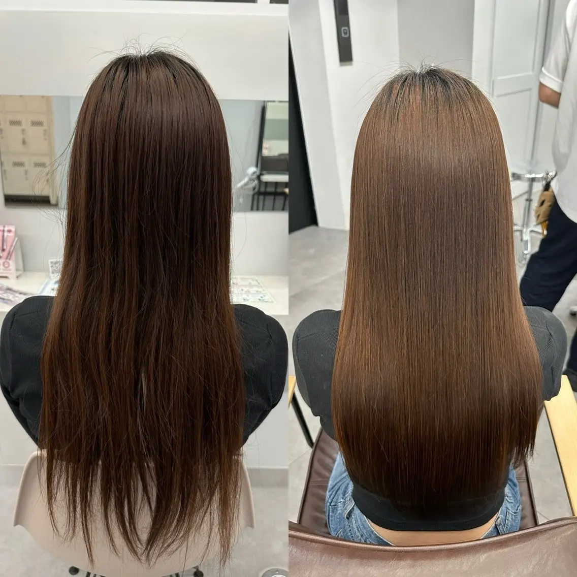 ロング ヘアカラー 縮毛矯正 【モデル様募集中】 渡邊 マサキのヘアスタイル