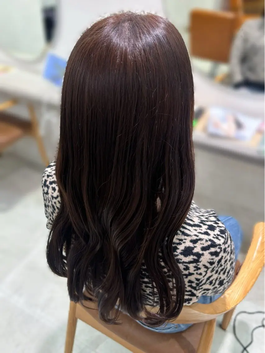 ロング カラー ヘアカラー トリートメント 伊藤 粹 /浦和/艶カラーのヘアスタイル