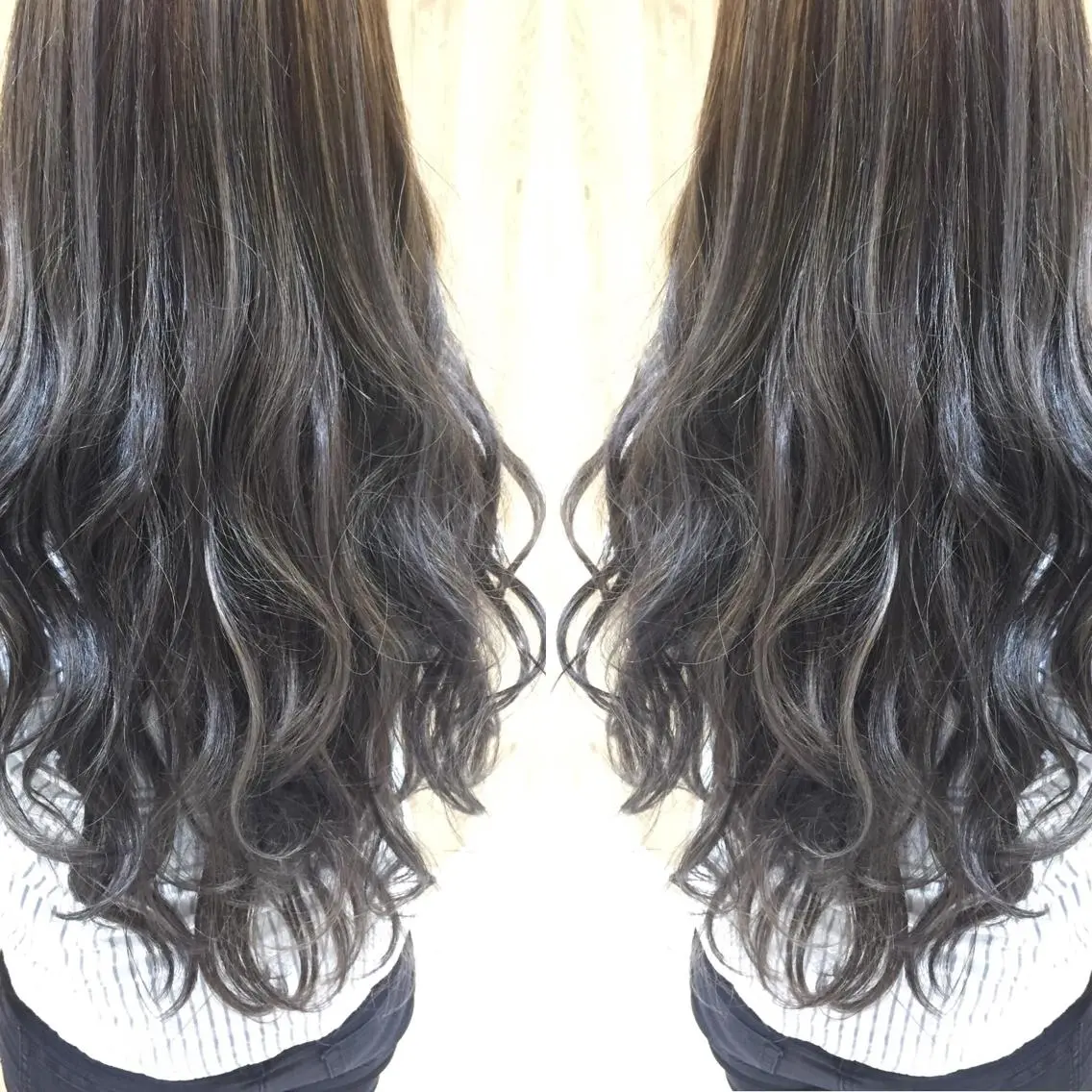 カラー ハイライトカラー 中林 由佳のヘアスタイル