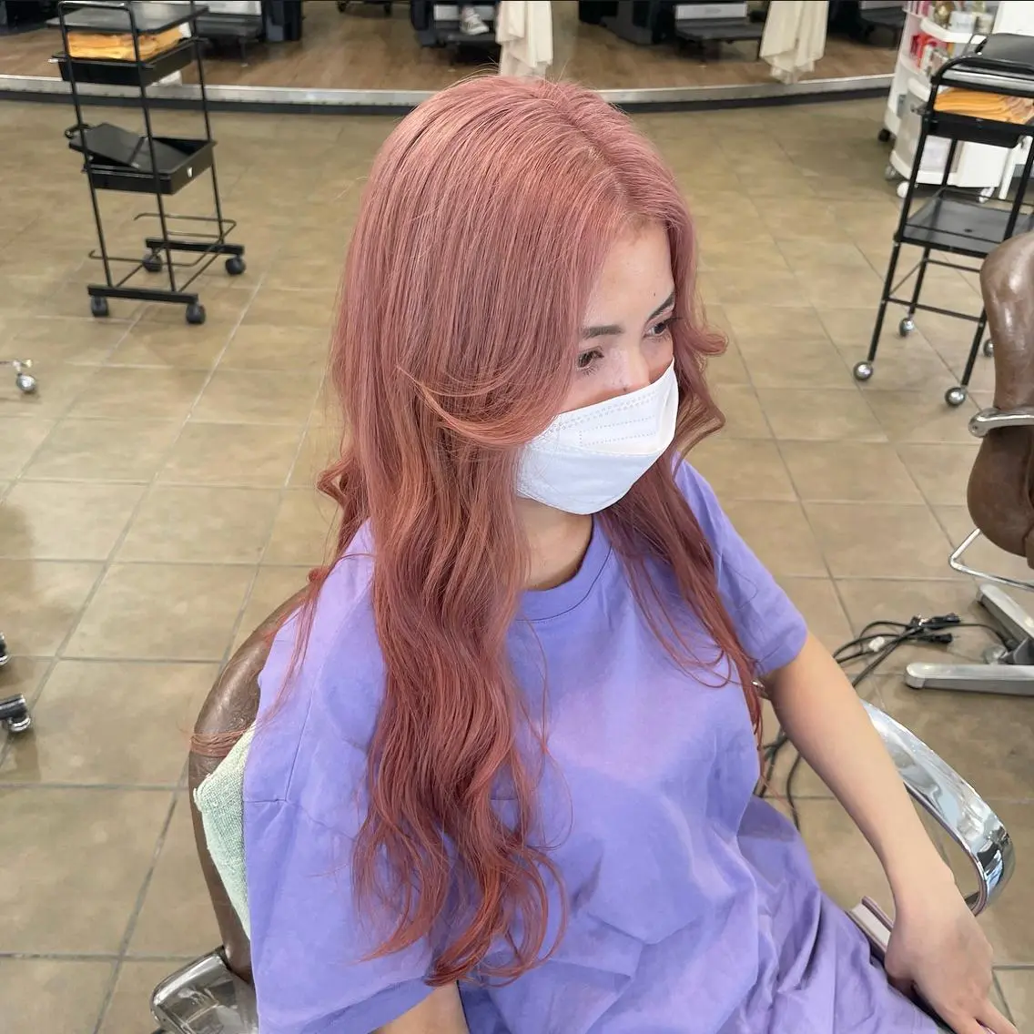 ロング カラー piLLon/ RYUKAのヘアスタイル