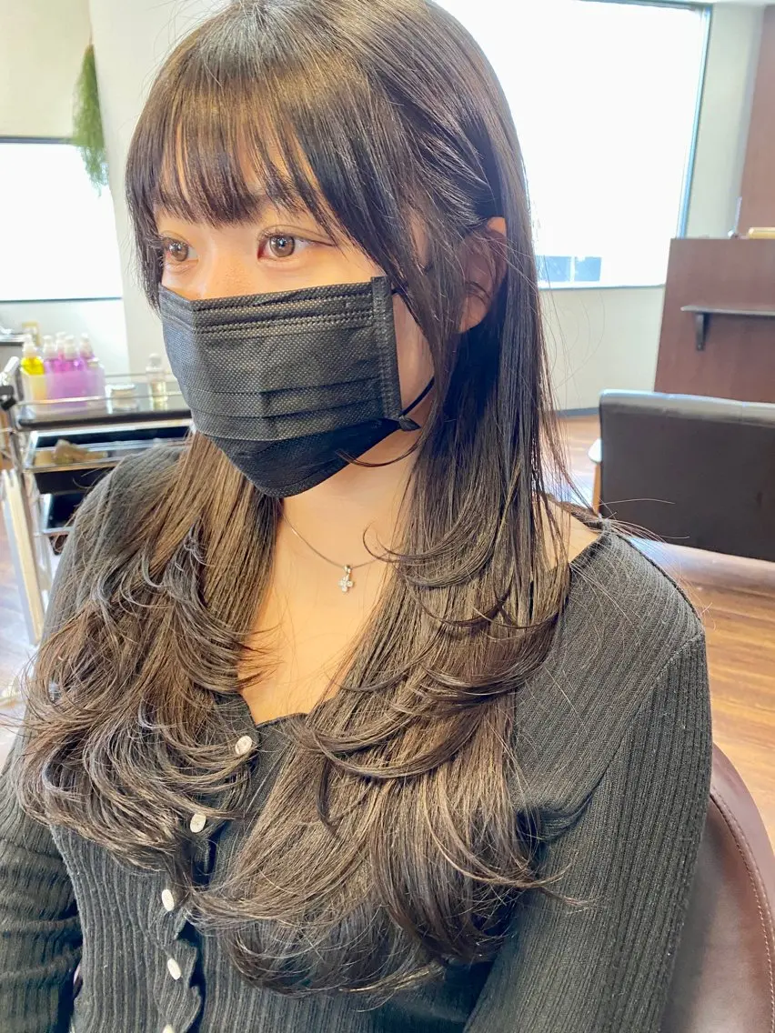 ロング 似合わせレイヤー 🇰🇷荒木洋文のヘアスタイル