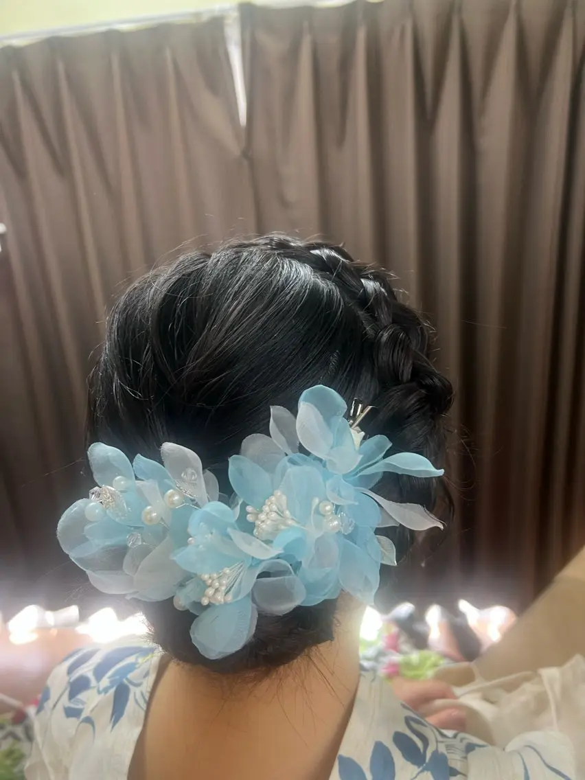 ヘアアレンジ 浴衣 萱場 利恵のその他イメージ